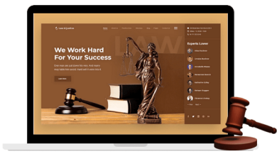 طراحی سایت حقوقی